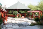 Carpati Hotel, Baia Mare, Garten und Pavillon